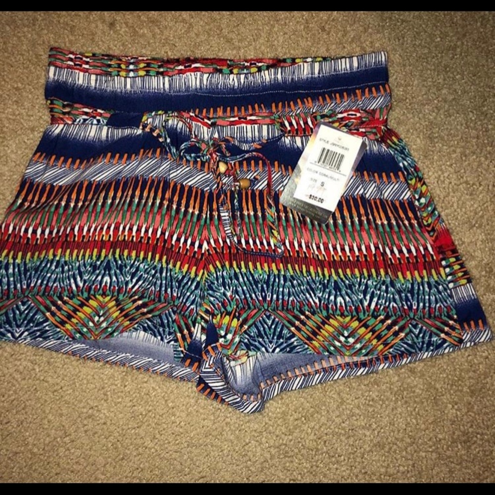Printed boutique shorts